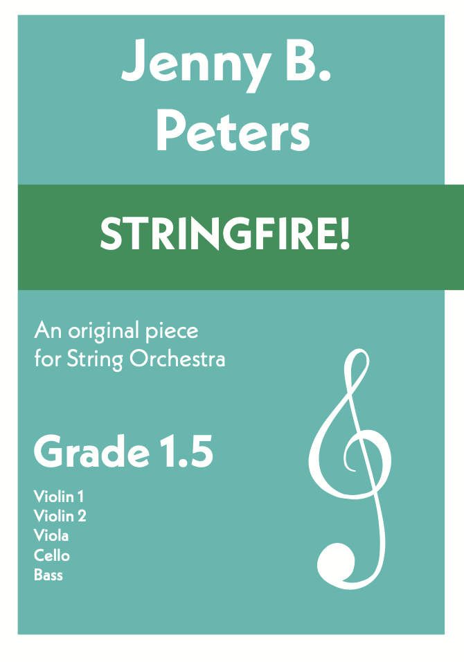 Cover for Stringfire! Orchestra Piece